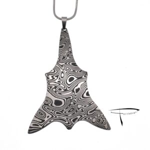 pendente-damasco-inox-triangolo-astratto- valter-fornasier